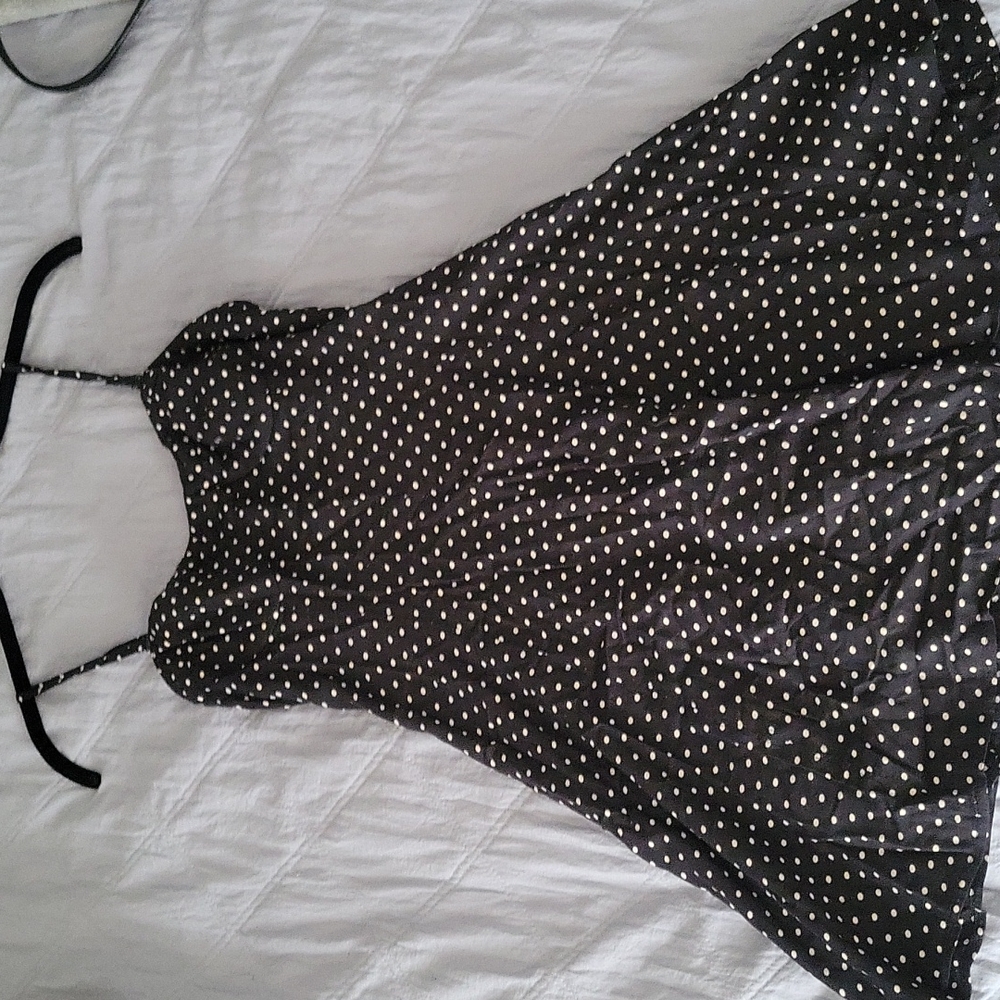 CONVERTIVLE POLKA DOT DRESS